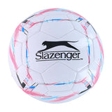 Slazenger - Futbolo kamuolys 5 dydžio (baltas / rožinis)