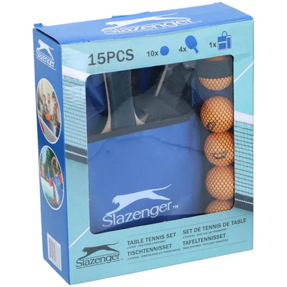 Slazenger stalo teniso rinkinys, 15 dalių