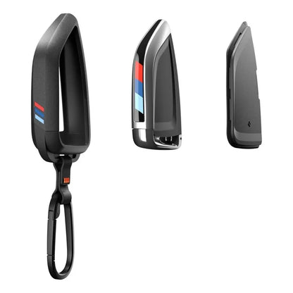 Spigen BK100 – automobilio raktų dėklas „BMW Smart Key G-Series“ (juodas)