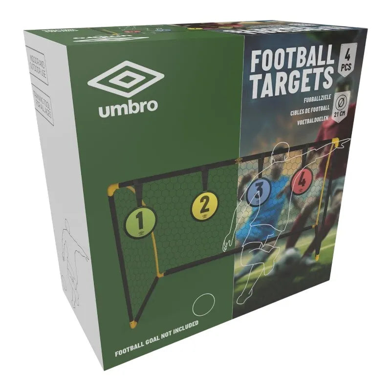 Umbro – Futbolo taikiniai / treniruočių tikslai vartams 21 cm, 4 vnt.