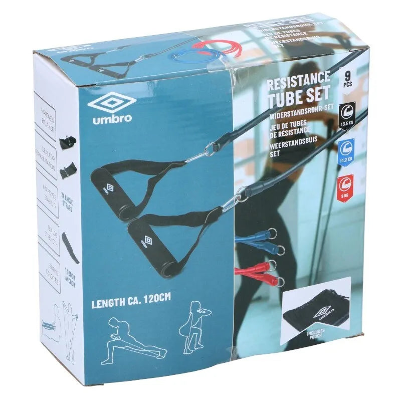 Umbro – pasipriešinimo gumų rinkinys, 9 dalių
