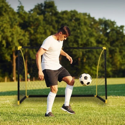 Umbro – Sulankstomi futbolo vartai su tinklu, 180x120x91 cm