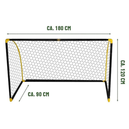 Umbro – Sulankstomi futbolo vartai su tinklu, 180x120x91 cm